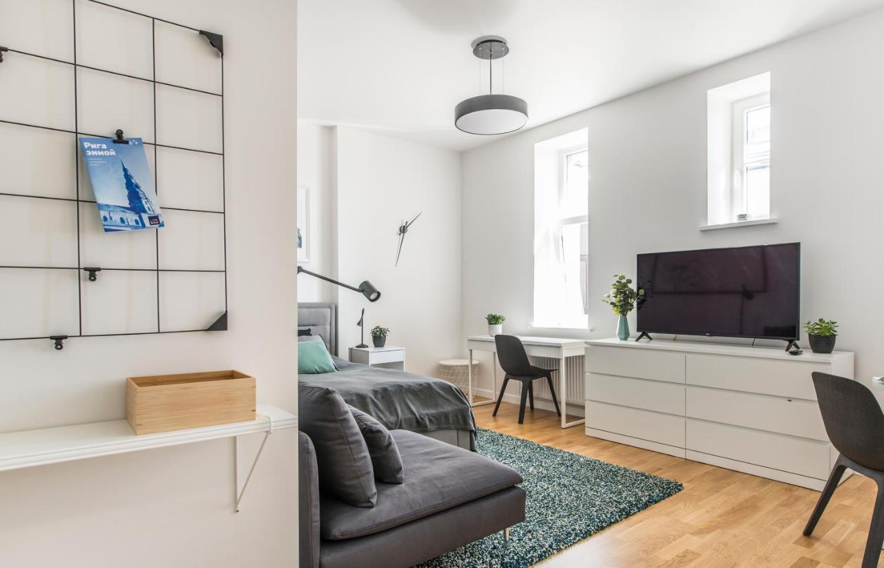 Cozy Modern Studio - Great For Short Trips Riga Exterior foto