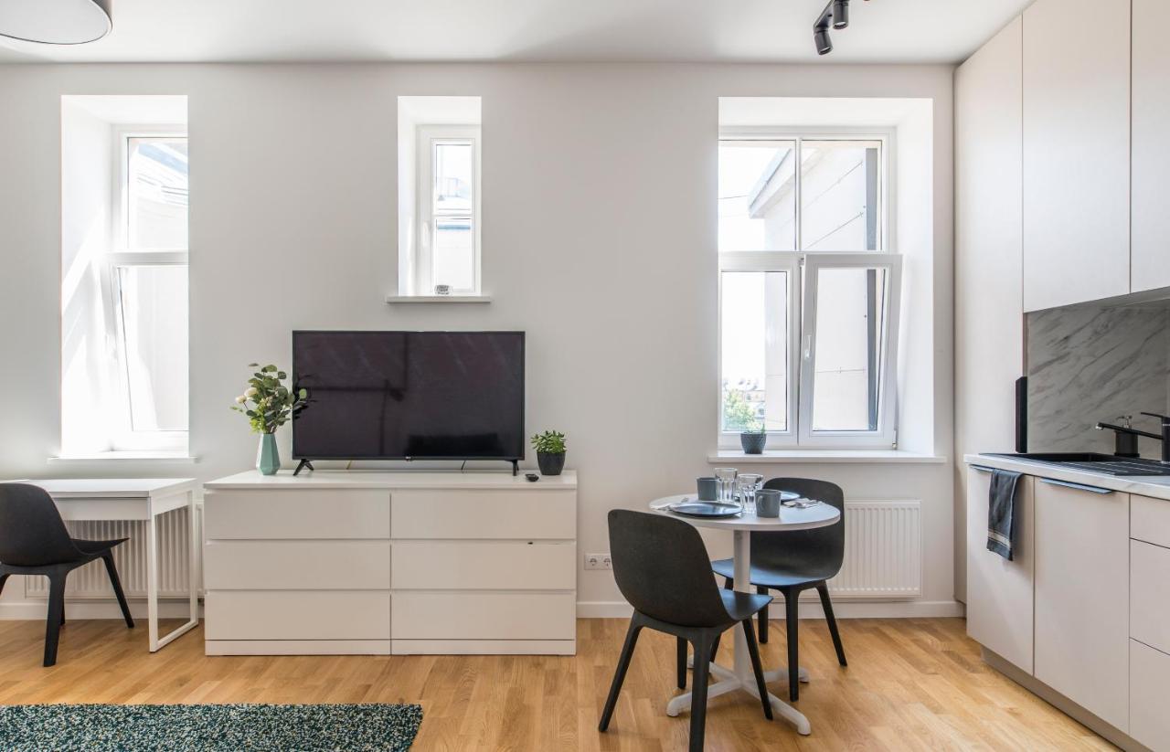 Cozy Modern Studio - Great For Short Trips Riga Exterior foto