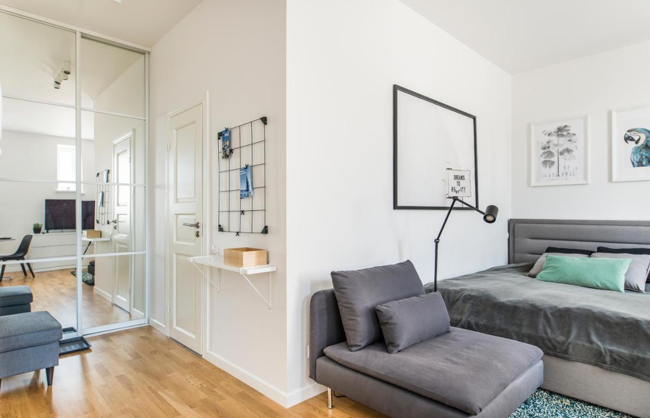 Cozy Modern Studio - Great For Short Trips Riga Exterior foto